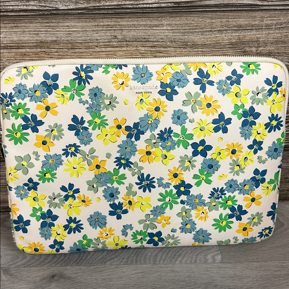 Kate Spade Multicolor Floral Laptop Sleeve